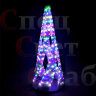 Елка «Метель» 3м с макушкой (256 режимов свечения)