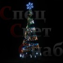 Елка цифровая 4м с макушкой (256 режимов свечения)